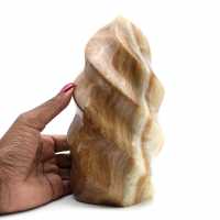 Flamme en agate