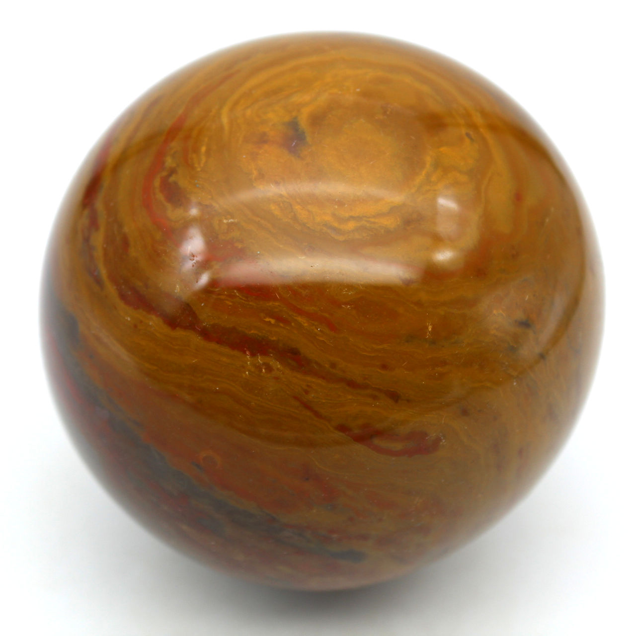 Sphère en jaspe