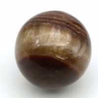 Brown calcite sphere