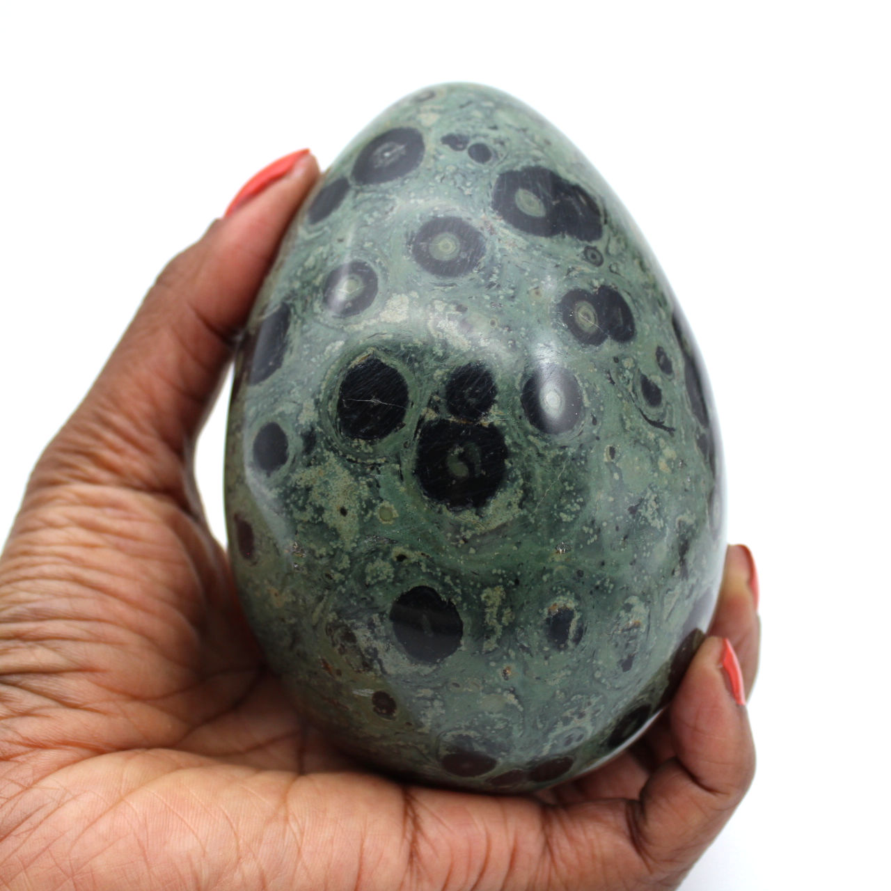 Kambamba jasper mineral egg