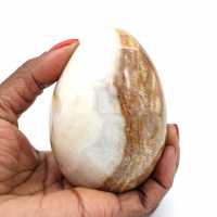 Oeuf minéral en agate