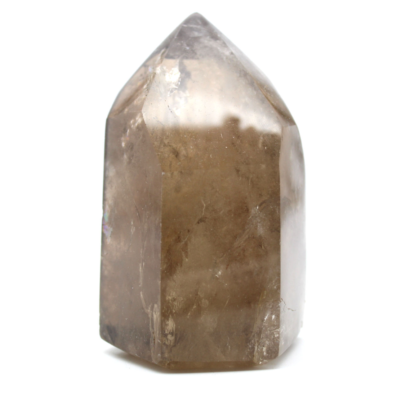 Smoky quartz prism for collection