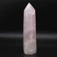 Rose quartz prism