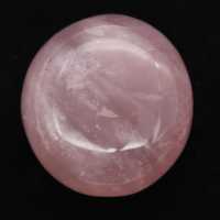 Rose quartz pebbles