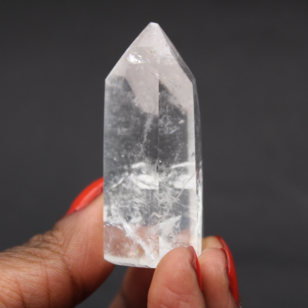 Prisme de cristal de roche
