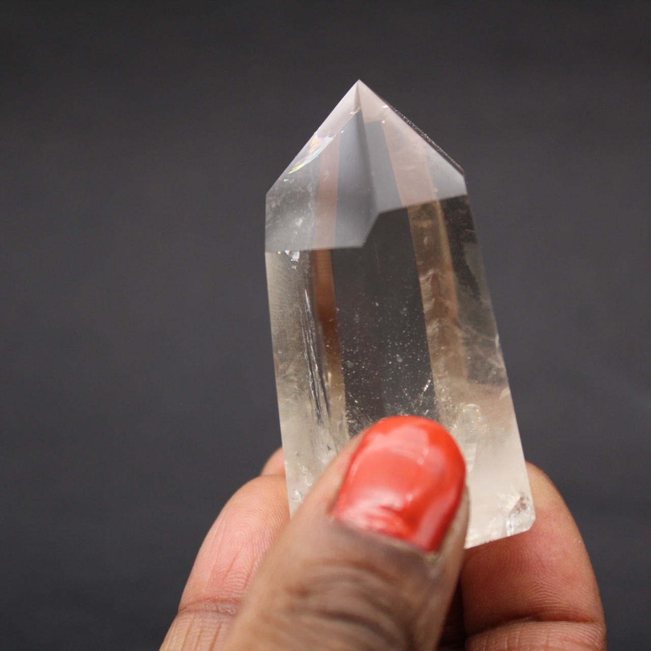 Prisme de cristal de roche