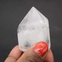 Prisme de cristal de roche avec fantôme