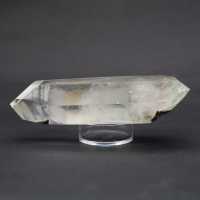 Prisme de quartz biterminé avec inclusion et fantôme