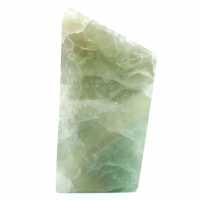 Green Fluorite Block Heptahedron