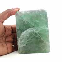 Green Fluorite Hexahedron