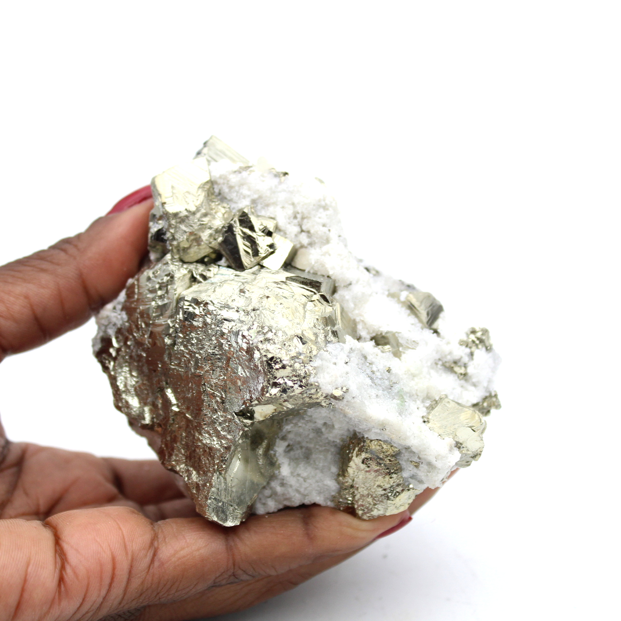 Pyrite naturelle du pérou