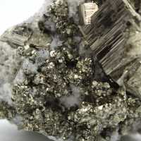 Pyrite naturelle du pérou