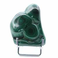 Malachite pierre polie