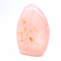 Forme libre de quartz rose