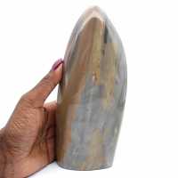 Pedra de jaspe polida de madagascar