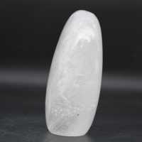 Polished rock crystal stone from madagascar