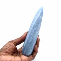 Bastoncino da massaggio in calcite blu