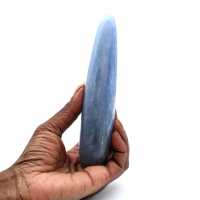 Bastoncino da massaggio in calcite blu