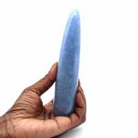 Bastoncino da massaggio in calcite blu