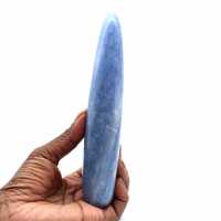 Bâton en calcite bleue