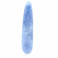 Blauer calcit-massagestab