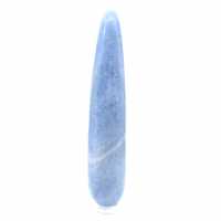 Bastoncino da massaggio in calcite blu