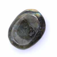 Galet en labradorite