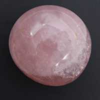Rose quartz pebble