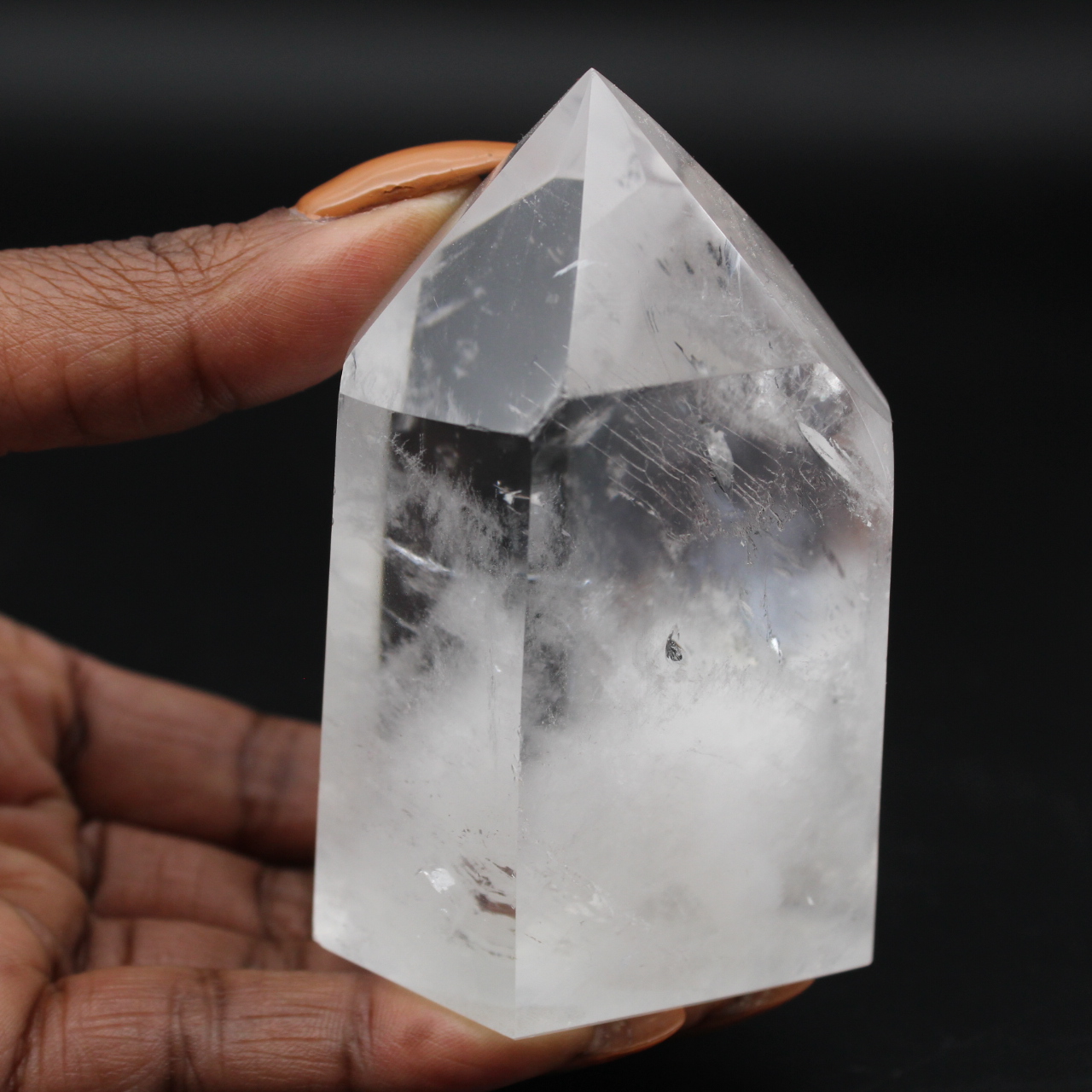 Prisme en quartz de Madagascar