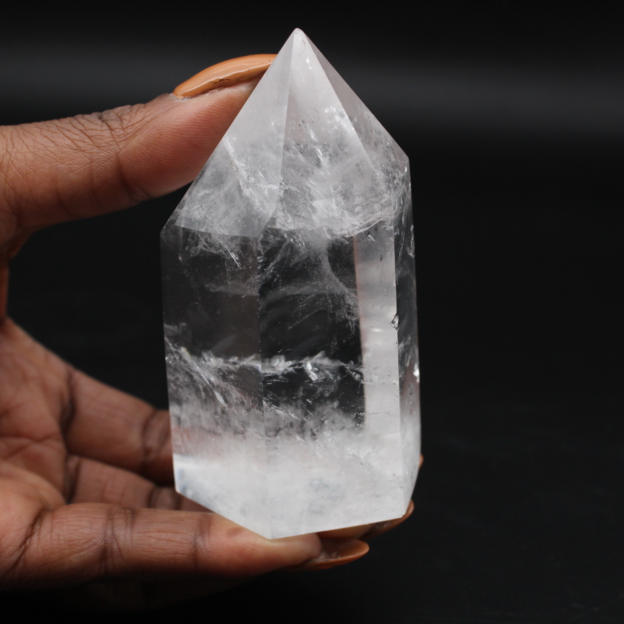 Prisme de cristal de roche