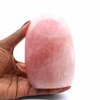rocha de quartzo rosa