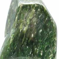 Polished nephrite jade