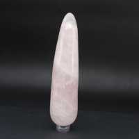 Bâton de massage en quartz rose