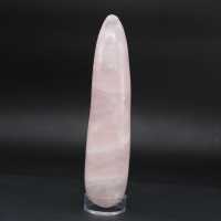 Bâton de massage en quartz rose