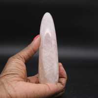 Bâton de massage en quartz rose
