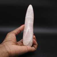 Bâton en quartz rose