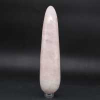 Bâton de massage en quartz rose