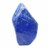 Polished lapis lazuli stone