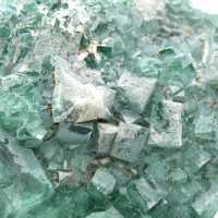 Fluorite cristallisée en cube