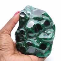 Malachite collectible stone