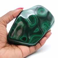 Bloc en malachite