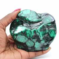 Natural malachite stone