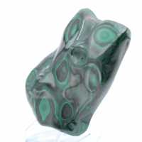 Malachite pierre polie