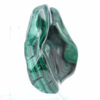 Malachite polished ornamental stone