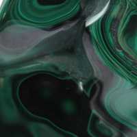 Malachite polished ornamental stone