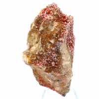 Vanadinite rouge cristal