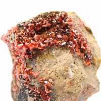 Cristaux de pierre de vanadinite