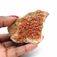 Vanadinite rouge cristal