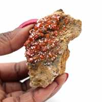 Cristallisation de vanadinite naturelle