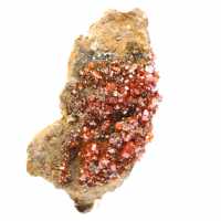 Cristallisation de vanadinite naturelle